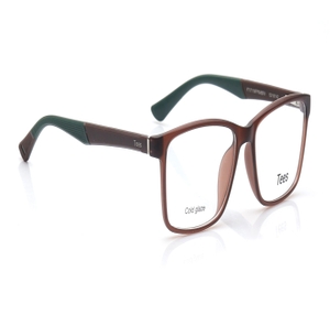 Image 2 of Brown Rectangle Computer Glasses for Men and Women from Tees By Fastrack Available at Titan Eye+