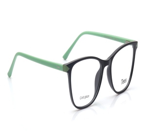 Image 2 of Black CatEye Eyeglasses for Women from Tees By Fastrack Available at Titan Eye+