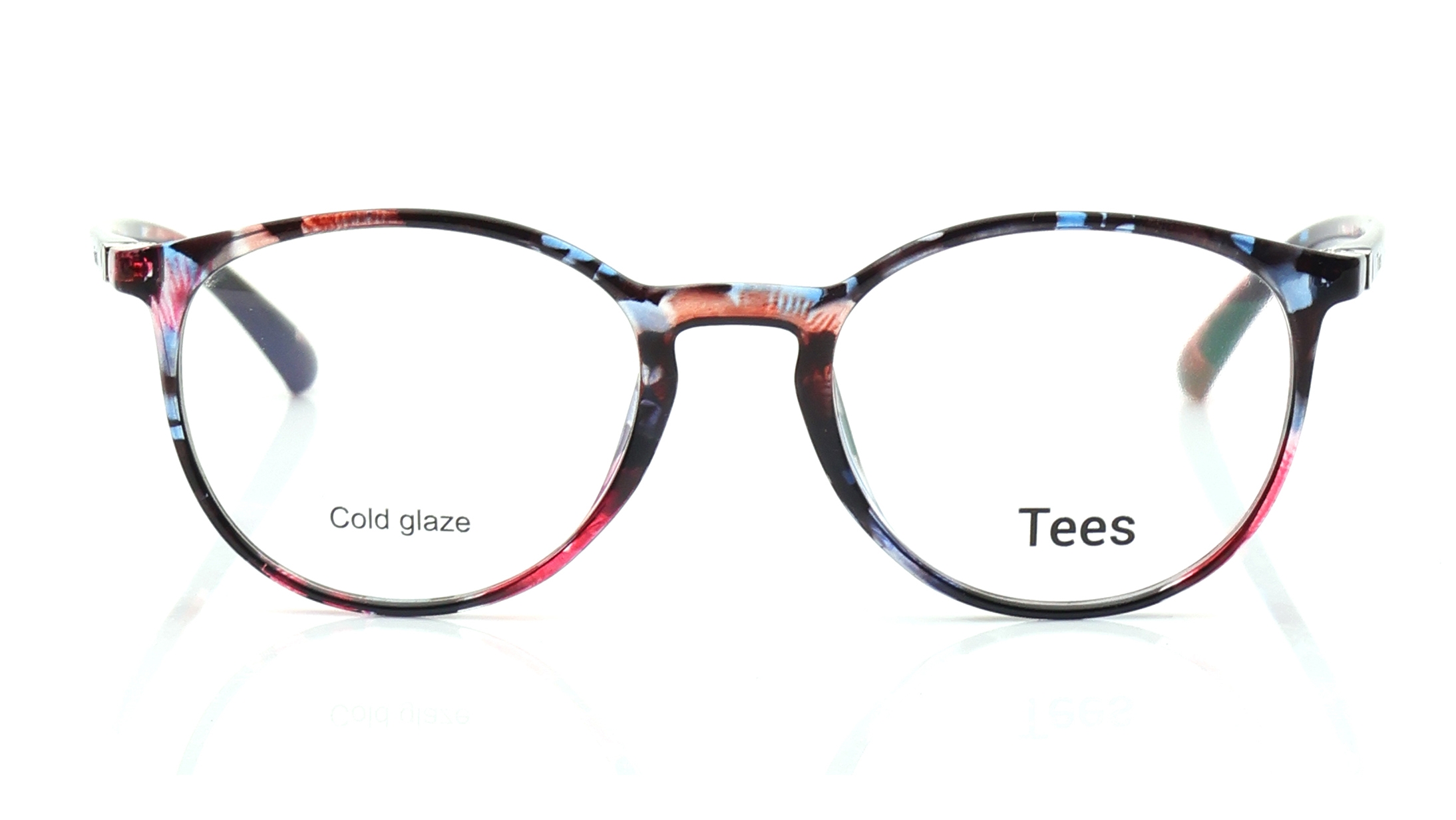 Image 1 of Black Round Eyeglasses for Men and Women from Tees By Fastrack Available at Titan Eye+