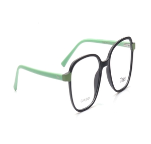 Image 2 of Black Square Computer Glasses for Men and Women from Tees By Fastrack Available at Titan Eye+