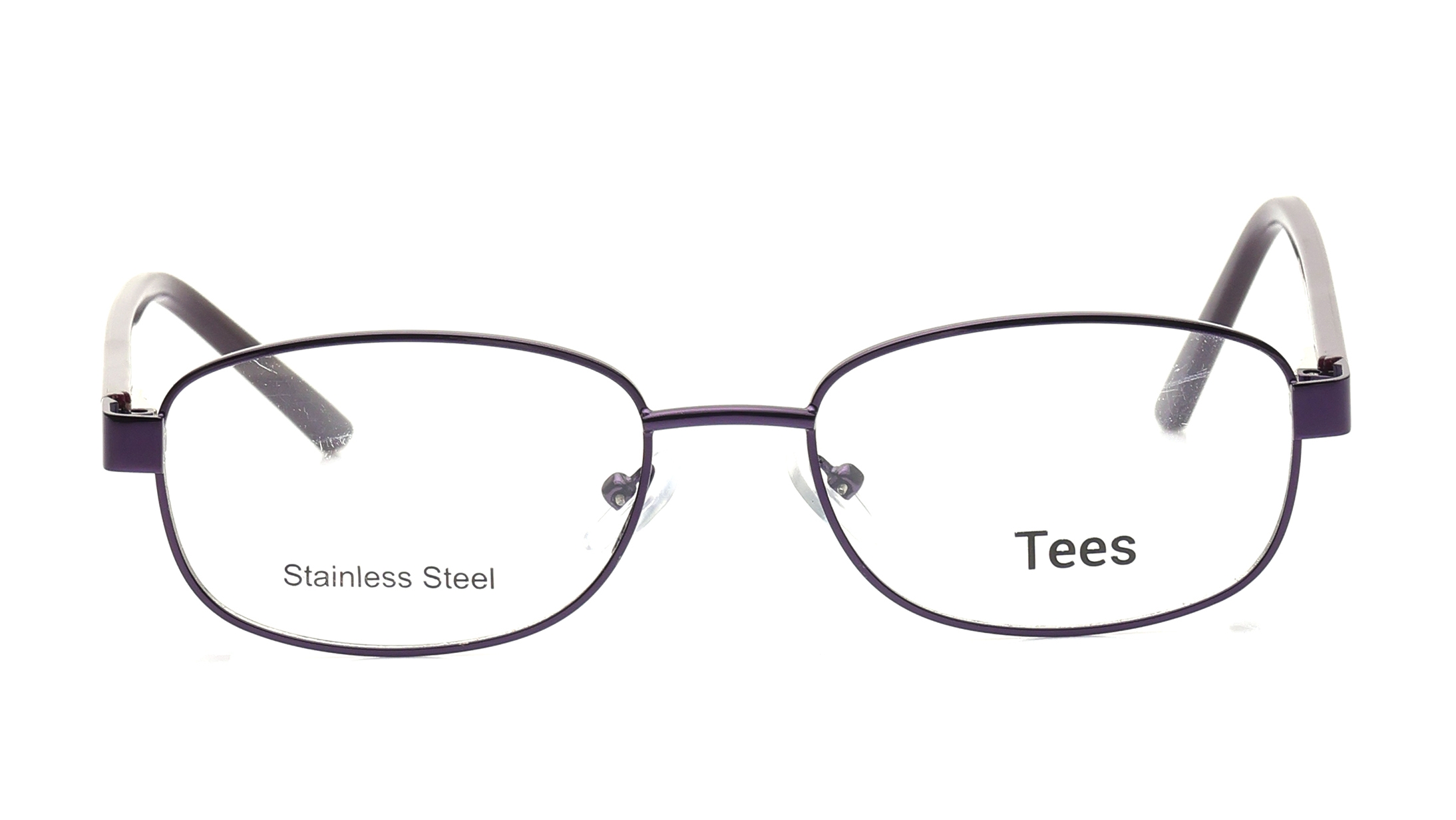 Image 1 of Purple Rectangle Eyeglasses for Men and Women from Tees By Fastrack Available at Titan Eye+