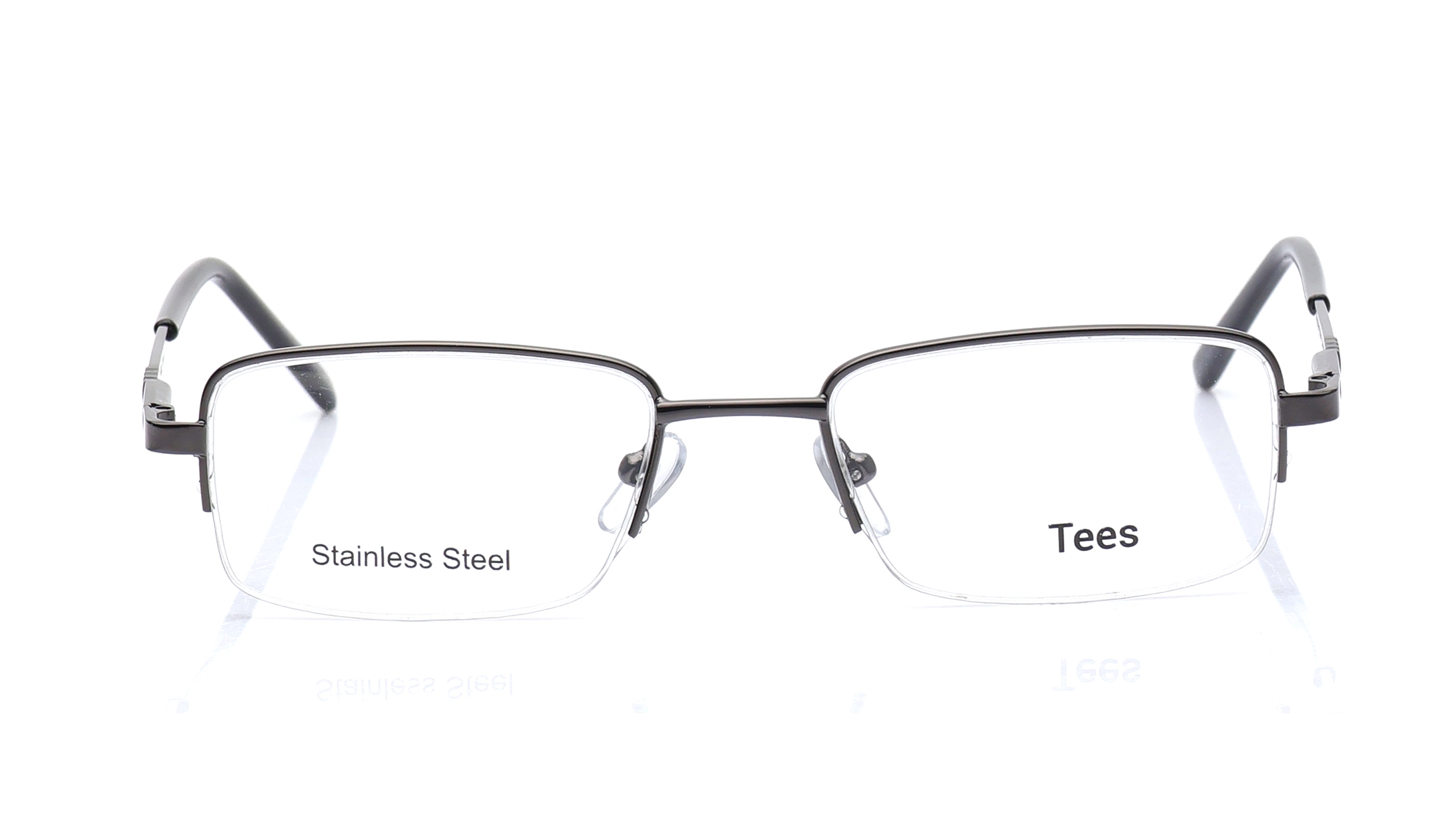 Image 1 of Black Rectangle Eyeglasses for Men and Women from Tees By Fastrack Available at Titan Eye+