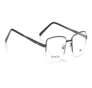 Image 2 of Black Rectangle Eyeglasses for Men and Women from Tees By Fastrack Available at Titan Eye+