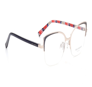 Image 2 of Blue Wayfarer Eyeglasses for Women from Ted Baker Available at Titan Eye+