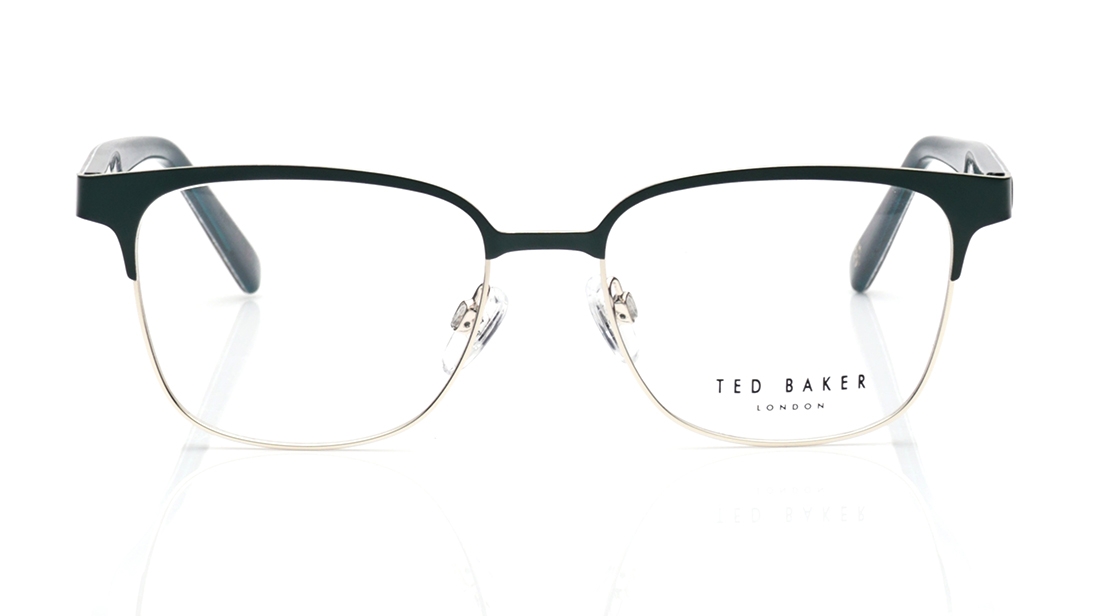 Image 1 of Green Square Eyeglasses for Women from Ted Baker Available at Titan Eye+
