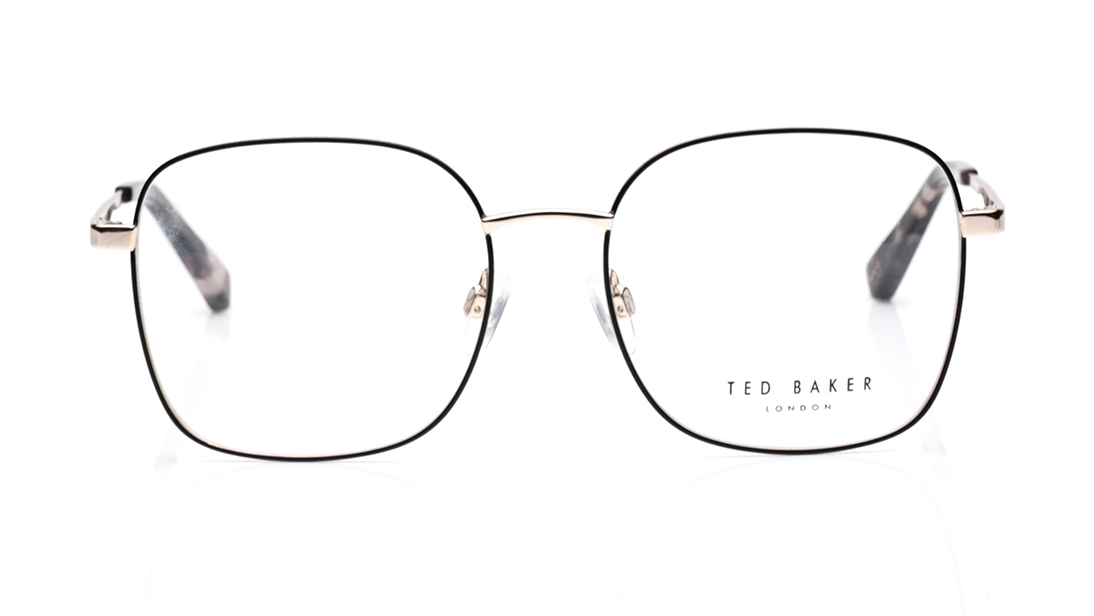 Image 1 of Black Square Eyeglasses for Women from Ted Baker Available at Titan Eye+