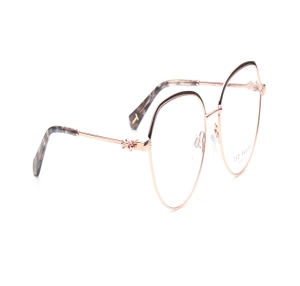 Image 2 of Black Round Eyeglasses for Women from Ted Baker Available at Titan Eye+