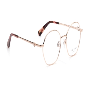Image 2 of Rose Gold Round Eyeglasses for Women from Ted Baker Available at Titan Eye+