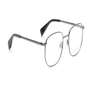 Image 2 of Silver Square Eyeglasses for Men from Ted Baker Available at Titan Eye+
