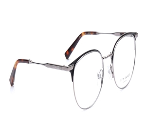 Image 2 of Black Round Eyeglasses for Men from Ted Baker Available at Titan Eye+
