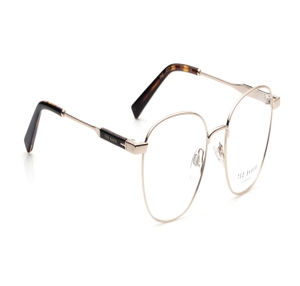 Image 2 of Gold Square Eyeglasses for Men from Ted Baker Available at Titan Eye+