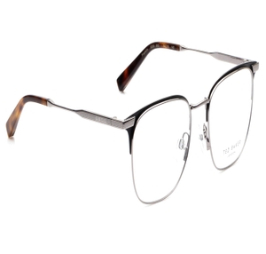 Image 2 of Black Square Eyeglasses for Men from Ted Baker Available at Titan Eye+