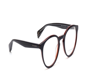 Image 2 of Black Round Eyeglasses for Men from Ted Baker Available at Titan Eye+