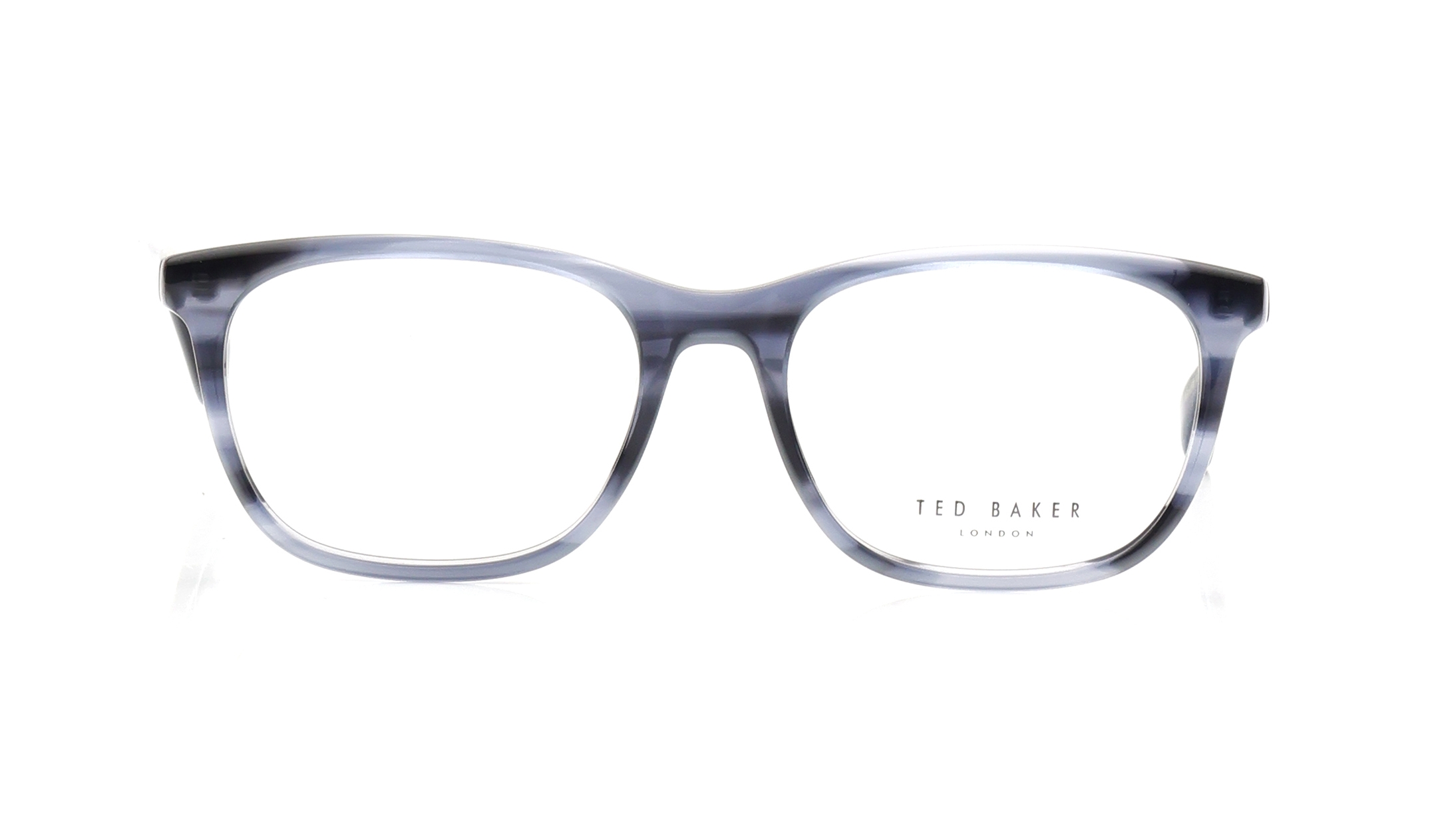 Image 1 of Blue Square Eyeglasses for Men from Ted Baker Available at Titan Eye+