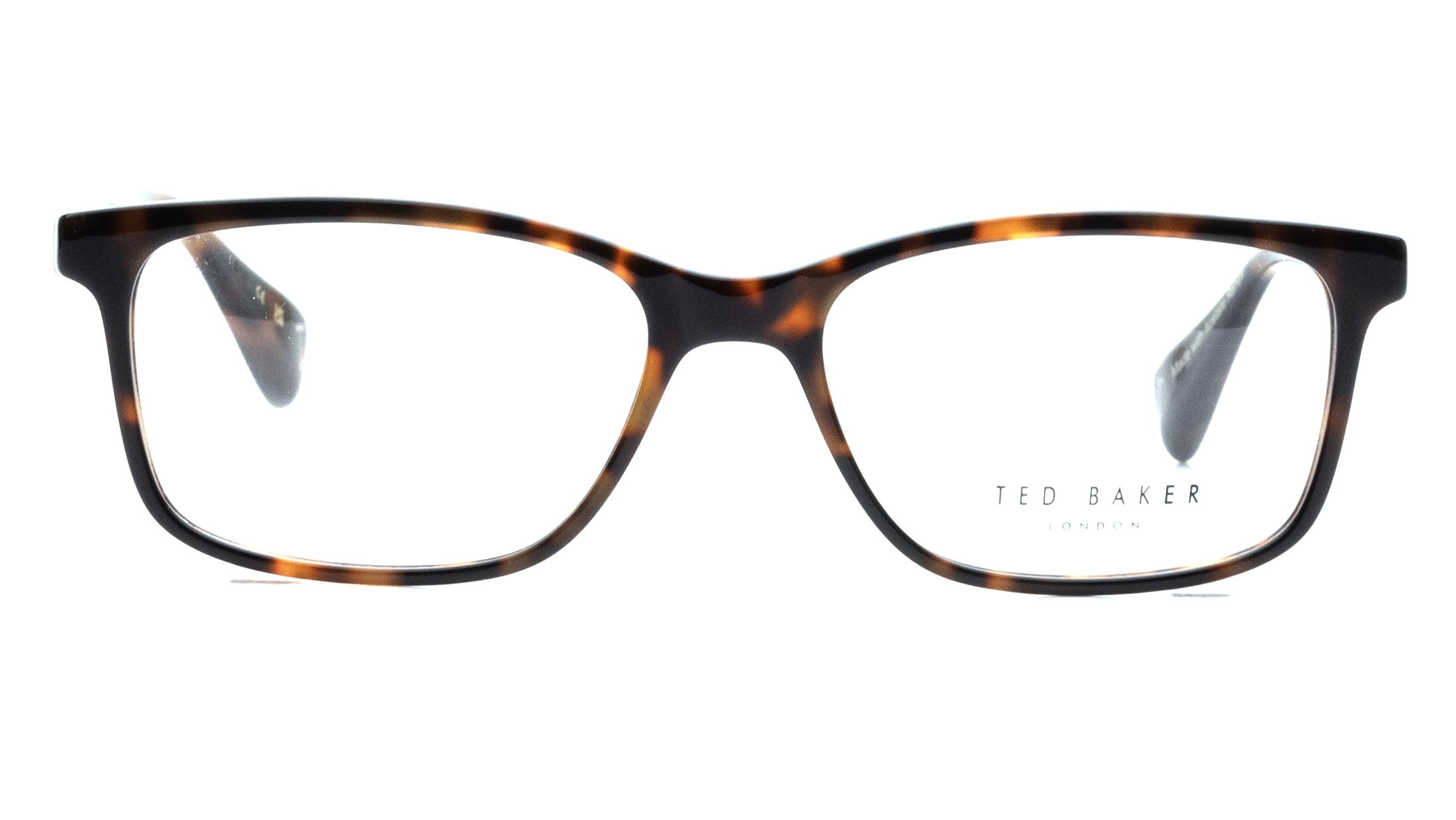 Image 1 of Brown Rectangle Eyeglasses for Men from Ted Baker Available at Titan Eye+