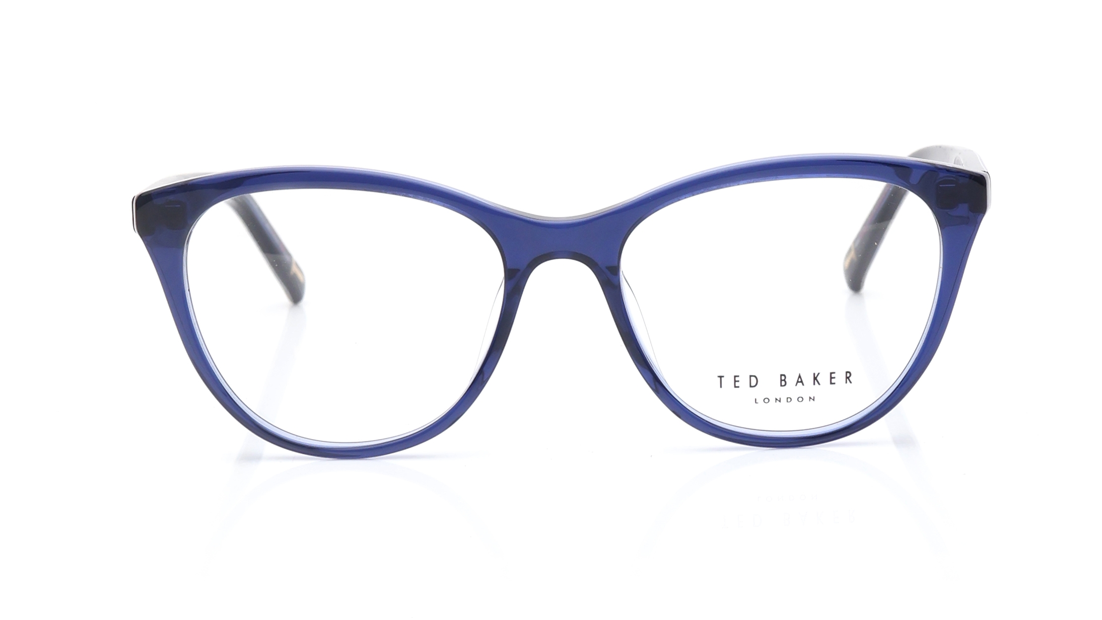 Image 1 of Blue CatEye Eyeglasses for Women from Ted Baker Available at Titan Eye+