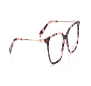 Image 2 of Pink Square Eyeglasses for Women from Ted Baker Available at Titan Eye+