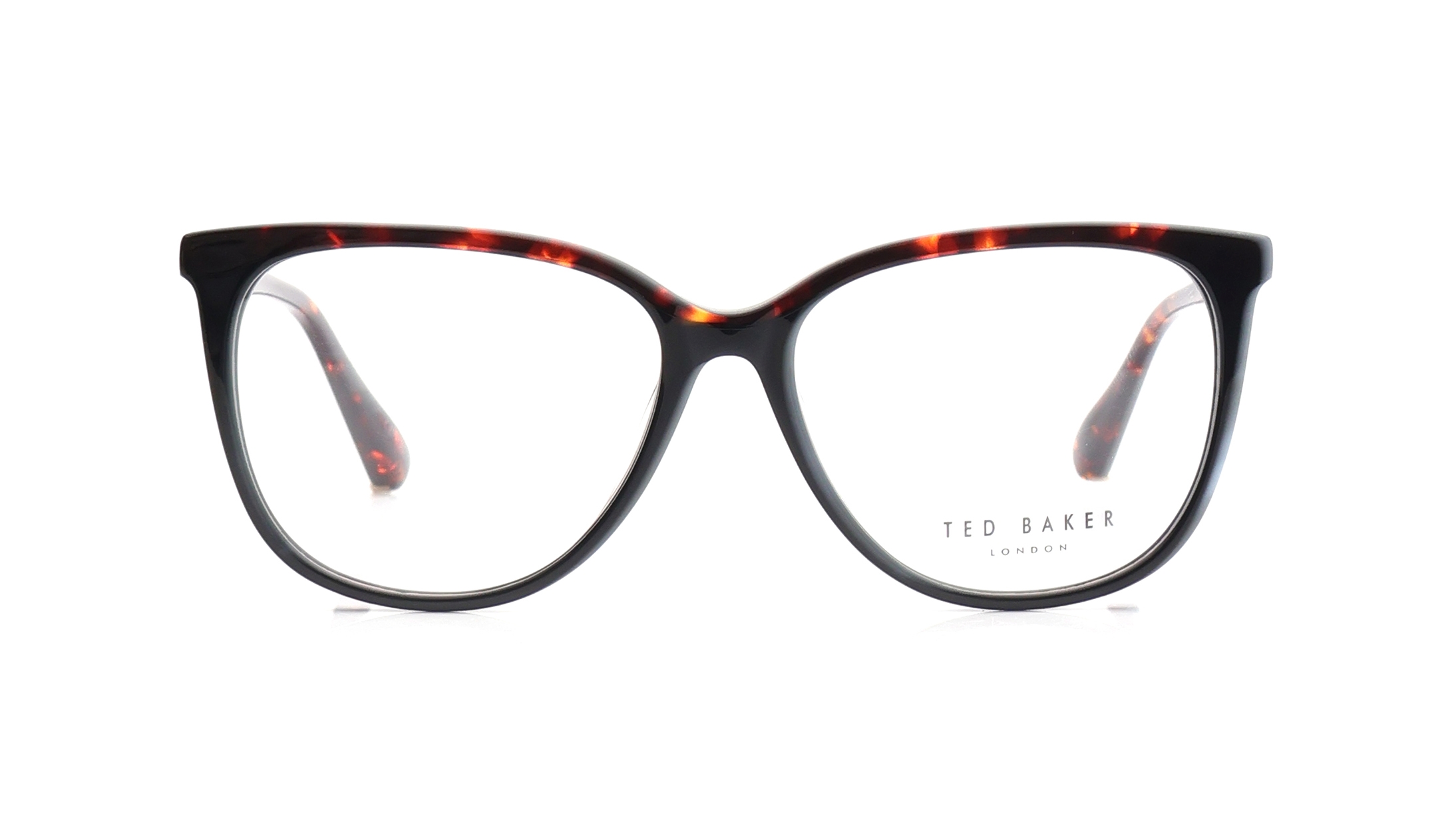 Image 1 of Brown Square Eyeglasses for Women from Ted Baker Available at Titan Eye+