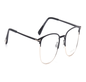 Image 2 of Black  Geometric Eyeglasses for Men from Tom Ford Available at Titan Eye+