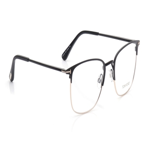 Image 2 of Black  Geometric Eyeglasses for Men from Tom Ford Available at Titan Eye+