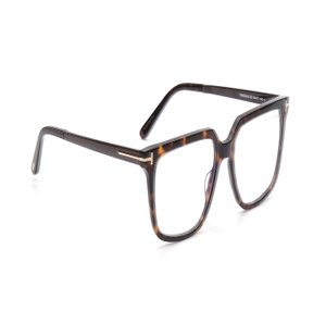 Image 2 of Brown Rectangle Eyeglasses for Men from Tom Ford Available at Titan Eye+