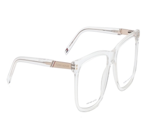 Image 2 of Transparent Wayfarer Eyeglasses for Men from Tommy Hilfiger Available at Titan Eye+