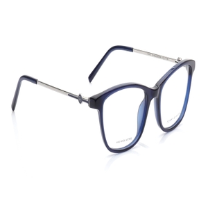 Image 2 of Blue Square Eyeglasses for Women from Tommy Hilfiger Available at Titan Eye+