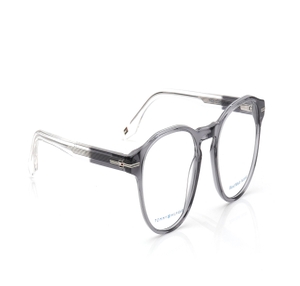 Image 2 of Grey Round Eyeglasses for Men and Women from Tommy Hilfiger Available at Titan Eye+