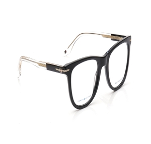 Image 2 of Black Wayfarer Eyeglasses for Men and Women from Tommy Hilfiger Available at Titan Eye+