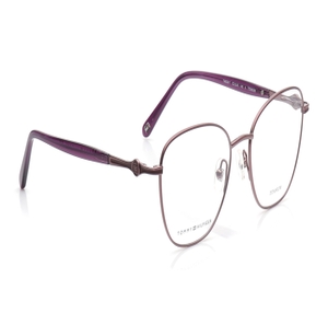 Image 2 of Purple Oval Eyeglasses for Women from Tommy Hilfiger Available at Titan Eye+