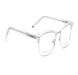 Image 2 of Transparent Rectangle Eyeglasses for Women from Tommy Hilfiger Available at Titan Eye+