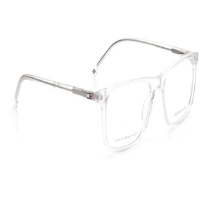 Image 2 of Crystal Square Eyeglasses for Men from Tommy Hilfiger Available at Titan Eye+