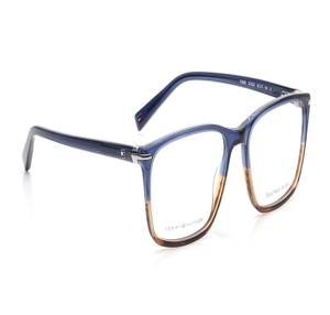 Image 2 of Blue Square Eyeglasses for Men from Tommy Hilfiger Available at Titan Eye+