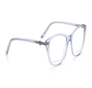 Image 2 of Blue Oval Eyeglasses for Women from Tommy Hilfiger Available at Titan Eye+