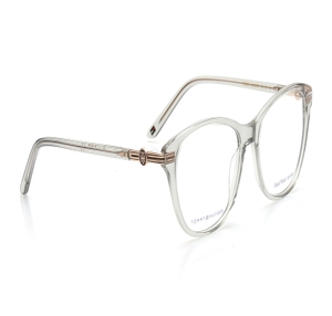 Image 2 of Grey Oval Eyeglasses for Women from Tommy Hilfiger Available at Titan Eye+