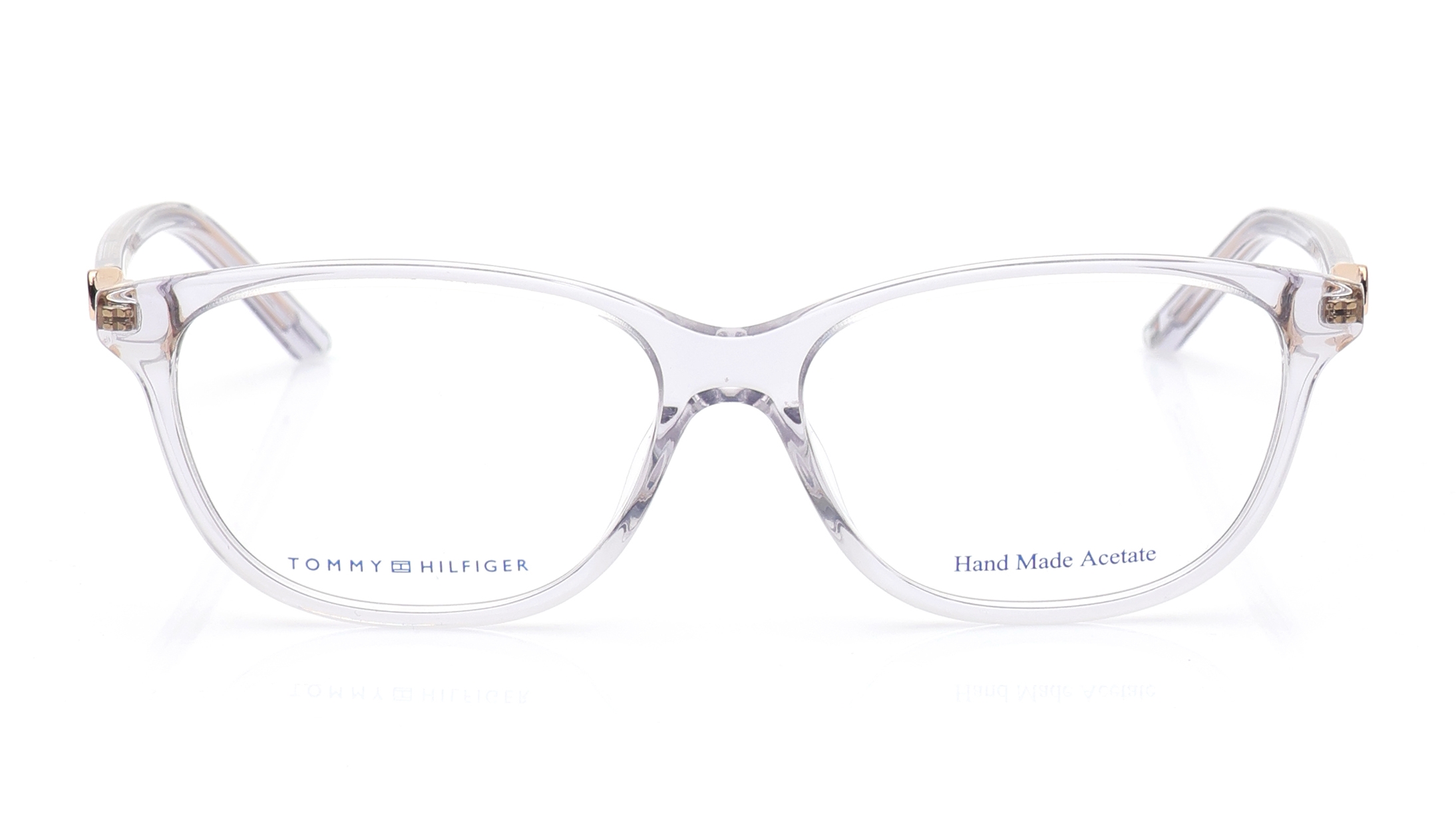 Image 1 of Violet Oval Eyeglasses for Women from Tommy Hilfiger Available at Titan Eye+