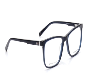 Image 2 of Blue Wayfarer Eyeglasses for Men from Tommy Hilfiger Available at Titan Eye+