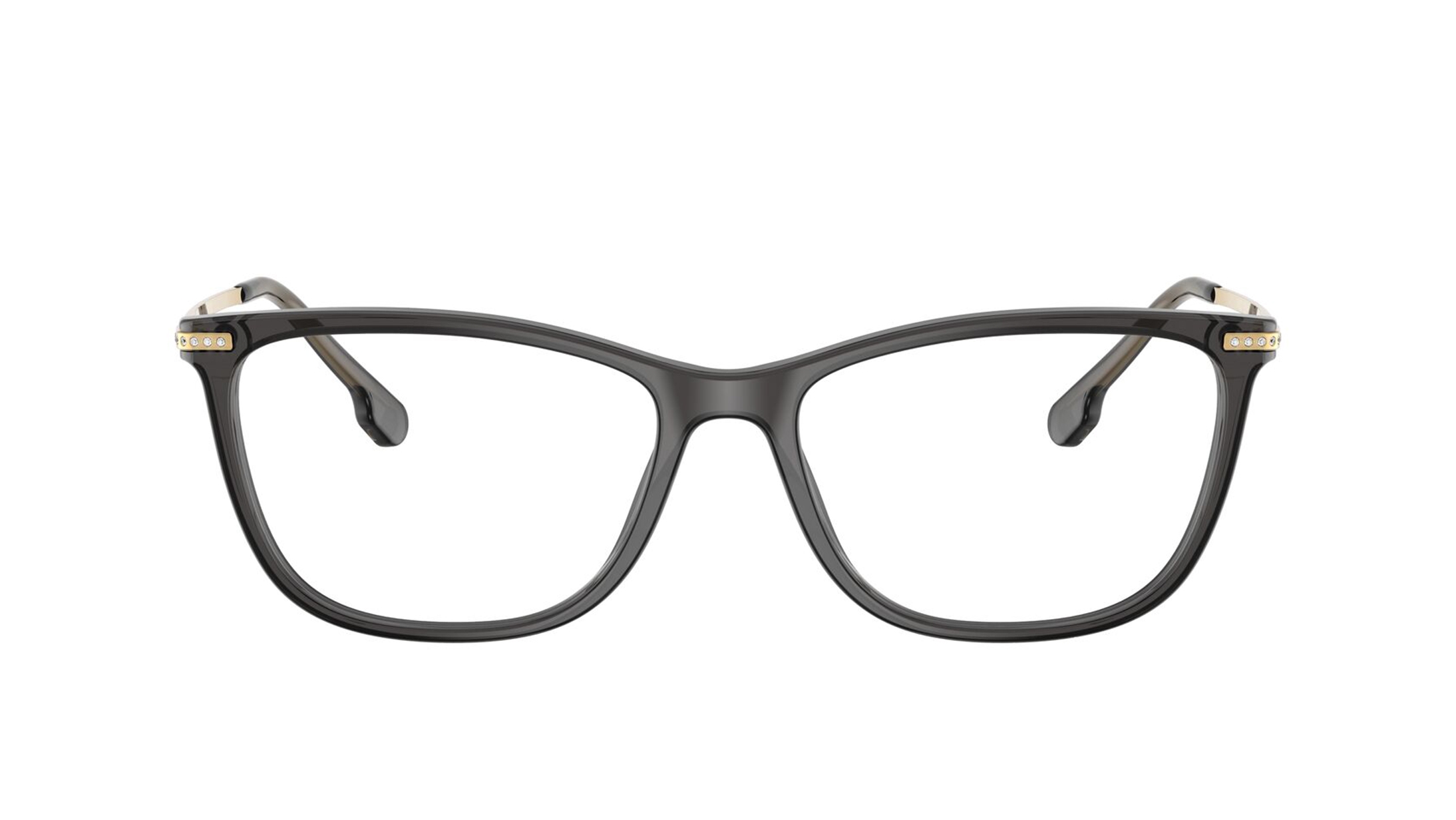 Image 1 of Black Pillow Eyeglasses for Women from Versace Available at Titan Eye+