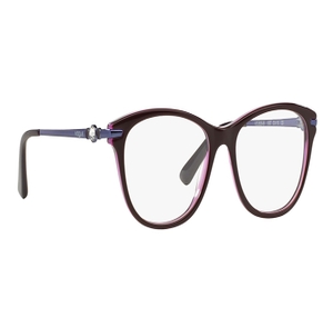 Image 2 of Maroon Oval Eyeglasses for Women from Vogue Eyewear Available at Titan Eye+