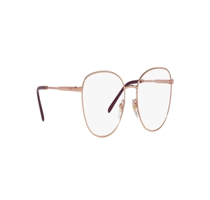 Image 2 of Rose Gold Square Eyeglasses for Women from Vogue Eyewear Available at Titan Eye+