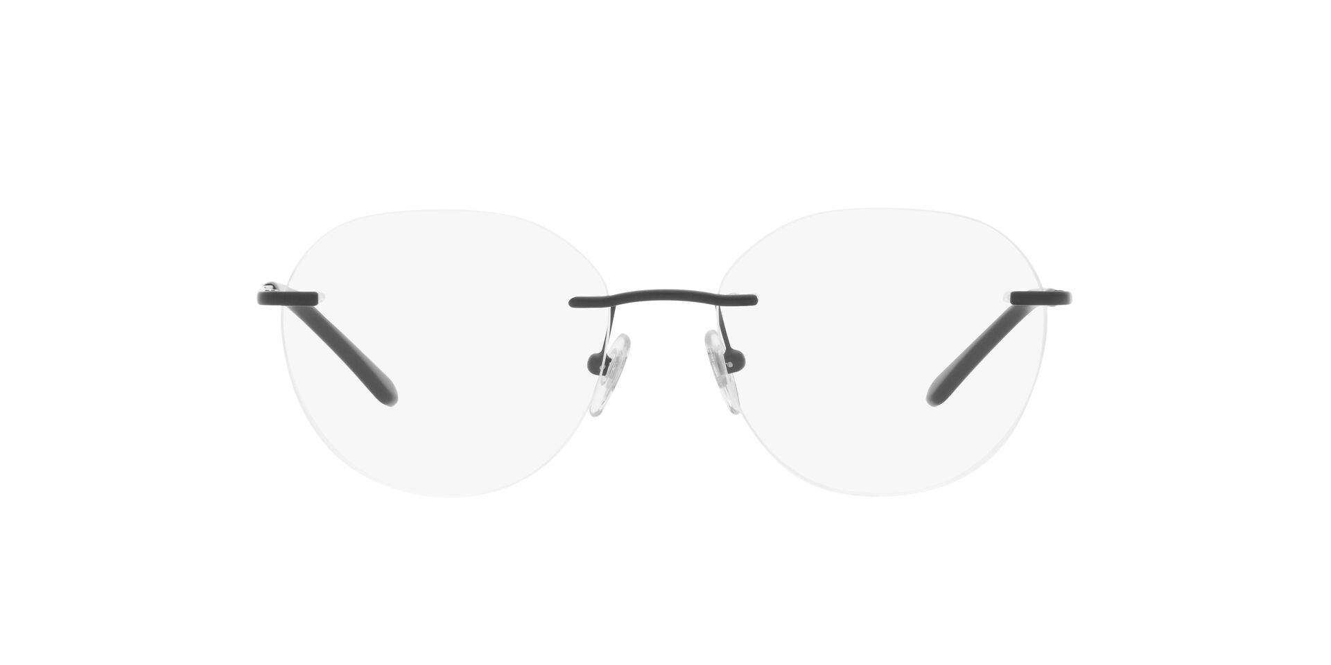 Image 1 of Black Rectangle Eyeglasses for Men from Vogue Eyewear Available at Titan Eye+