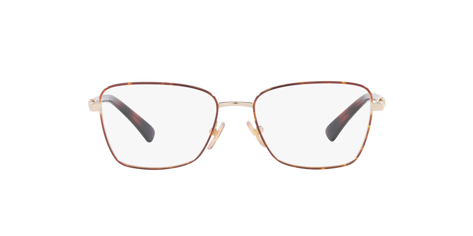 Image 1 of Gold Butterfly Eyeglasses for Women from Vogue Eyewear Available at Titan Eye+