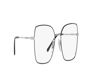 Image 2 of Black Square Eyeglasses for Women from Vogue Eyewear Available at Titan Eye+