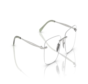 Image 2 of Silver Pillow Eyeglasses for Women from Vogue Eyewear Available at Titan Eye+