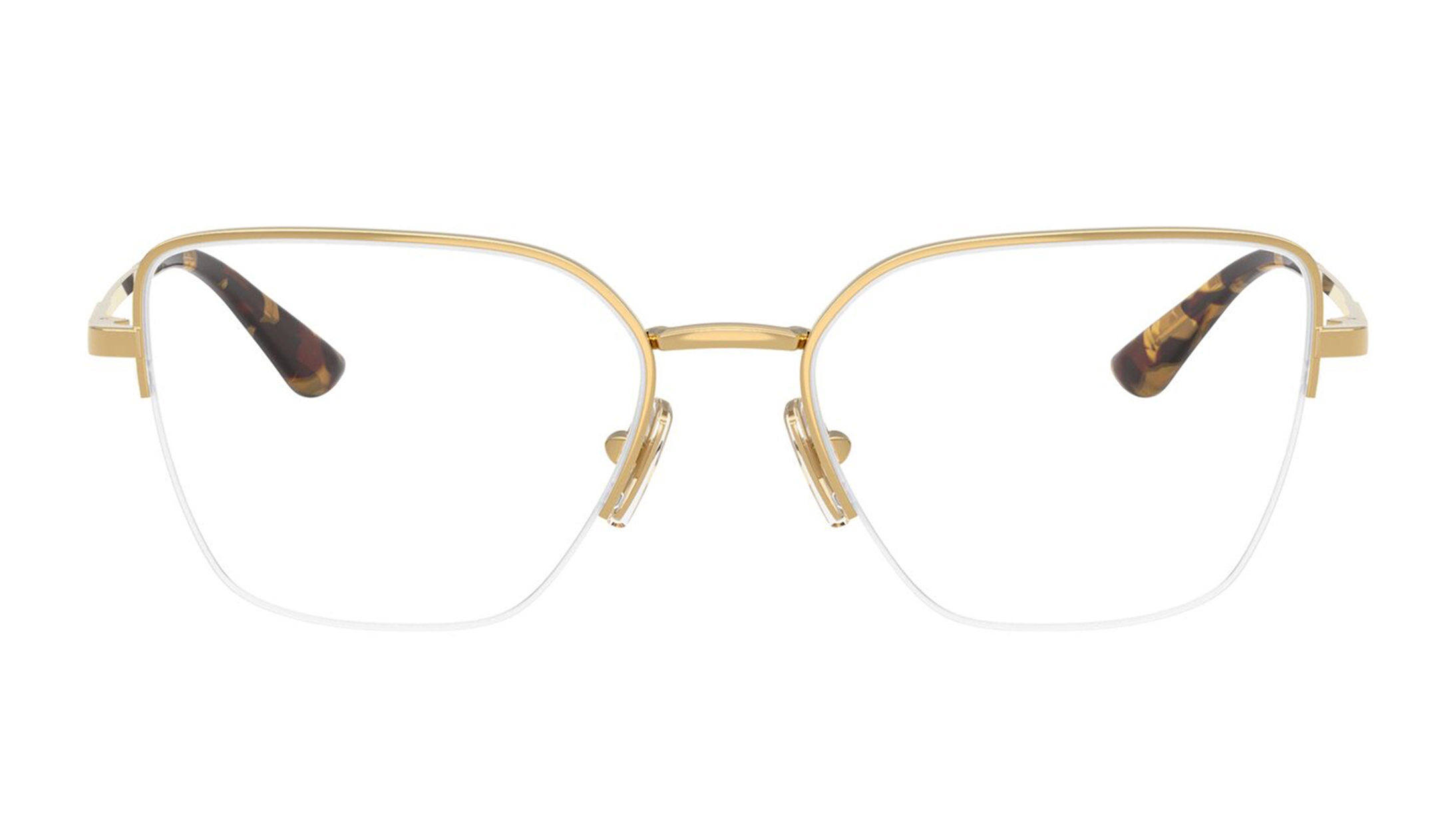 Image 1 of Gold Butterfly Eyeglasses for Women from Vogue Eyewear Available at Titan Eye+