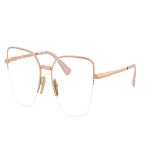 Image 2 of Rose Gold Geometric Eyeglasses for Women from Vogue Eyewear Available at Titan Eye+