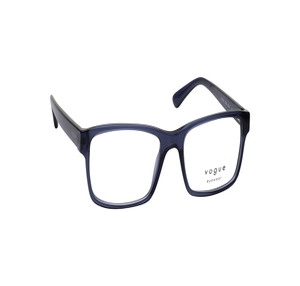 Image 2 of Blue Rectangle Eyeglasses for Men from Vogue Eyewear Available at Titan Eye+