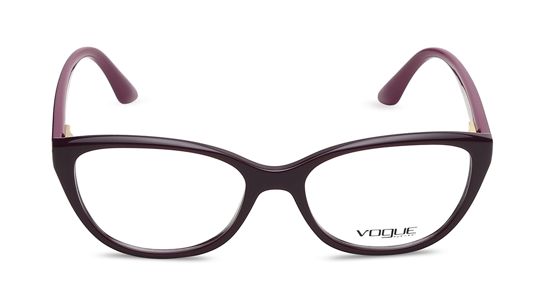 Image 1 of Maroon CatEye Eyeglasses for Women from Vogue Eyewear Available at Titan Eye+