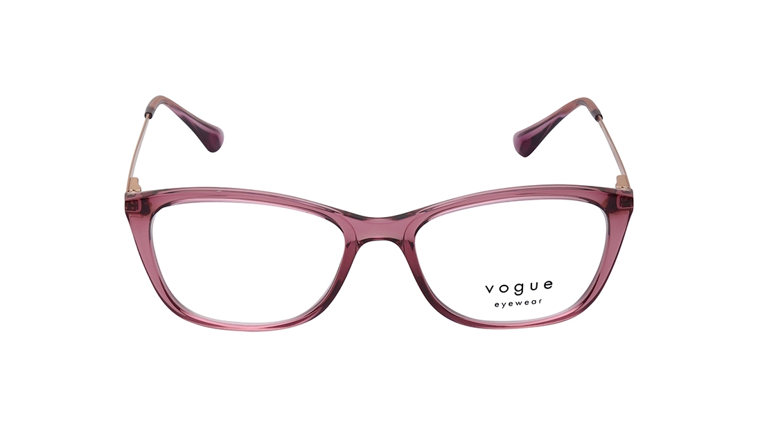 Image 1 of Violet Butterfly Eyeglasses for Women from Vogue Eyewear Available at Titan Eye+