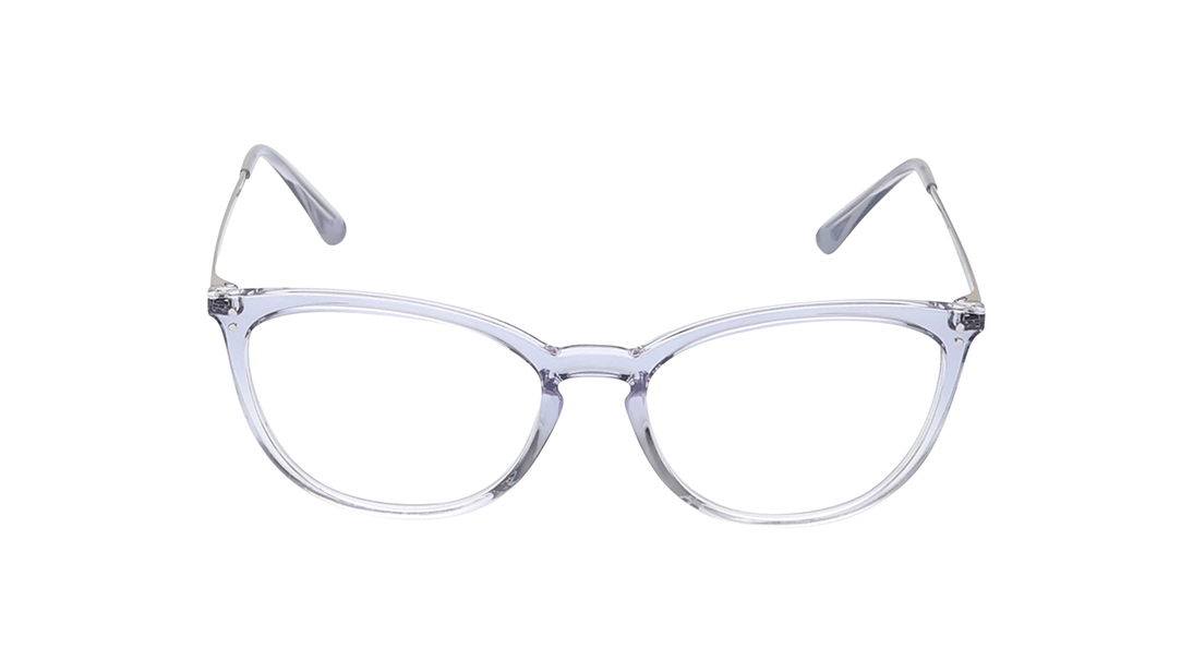 Image 1 of Blue CatEye Eyeglasses for Women from Vogue Eyewear Available at Titan Eye+